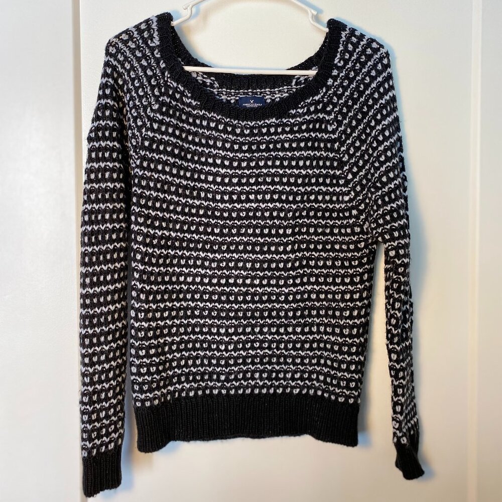 Black and White Sweater